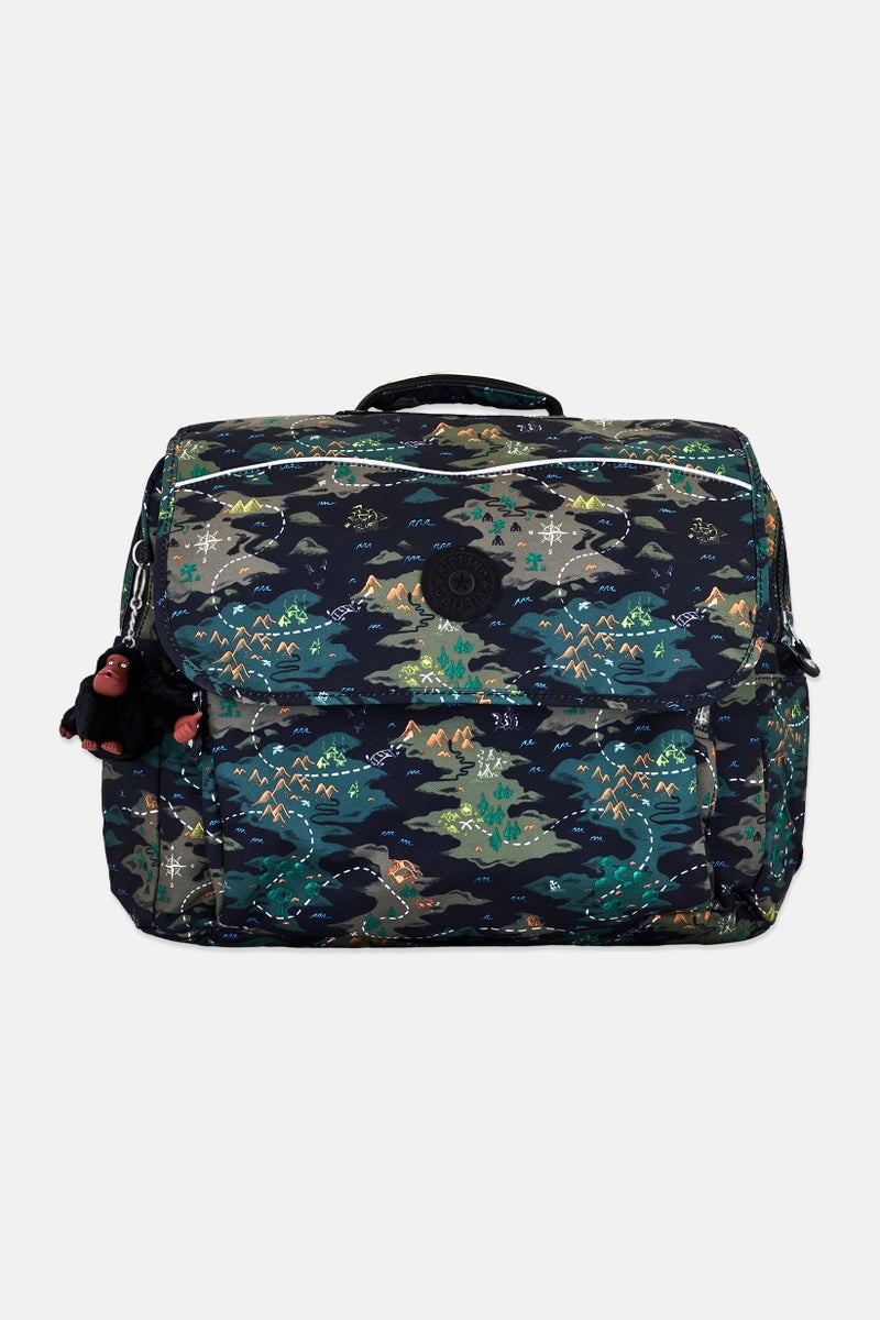 kipling Kids Boy Camouflage Backpack, Multicolor - Image 1